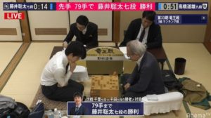 藤井聡太七段vs高橋道雄九段 速報 結果 第33期竜王戦 3 12 将棋藤井聡太結果今日 藤井聡太 応援 さきどりちゃんねる