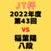 藤井聡太竜王vs稲葉陽八段【第43回JT杯】(2022/11/6)成績・中継情報