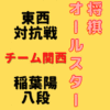 稲葉陽八段【将棋オールスター東西対抗戦】(2021/12/26)成績・中継情報