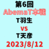 チーム羽生vsチーム天彦【第6回AbemaT本戦】結果・形勢※2023/8/12